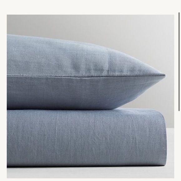 Restoration Hardware Other - Restoration Hardware crib sheet & toddler pillow case
